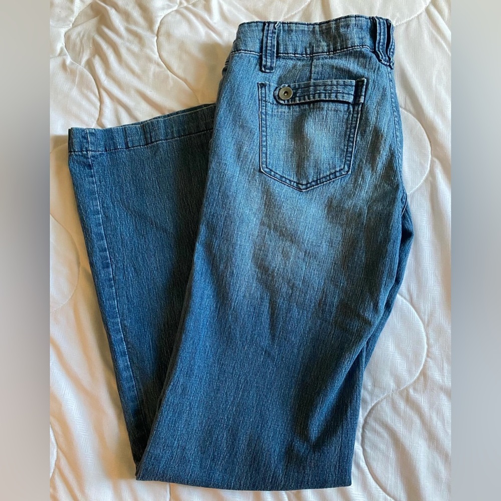 forever 21 flare stonewashed jeans